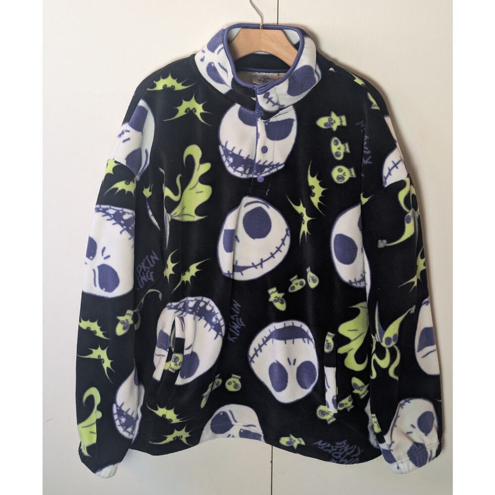 The Nightmare Before Christmas Black Sweater